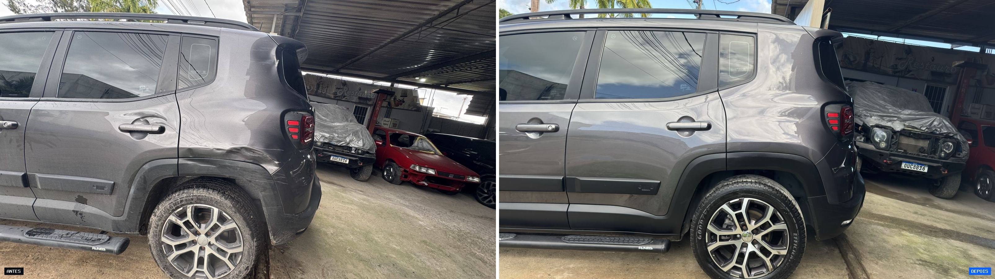 Nissan Frontier XE CD 4x4 2.5 TB Diesel 2013 Diesel — Antes e Depois